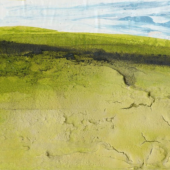 Bundle of 4 Small Textural Landscape Paintings - Dream Land Collection 8 - Picture 9 of 10